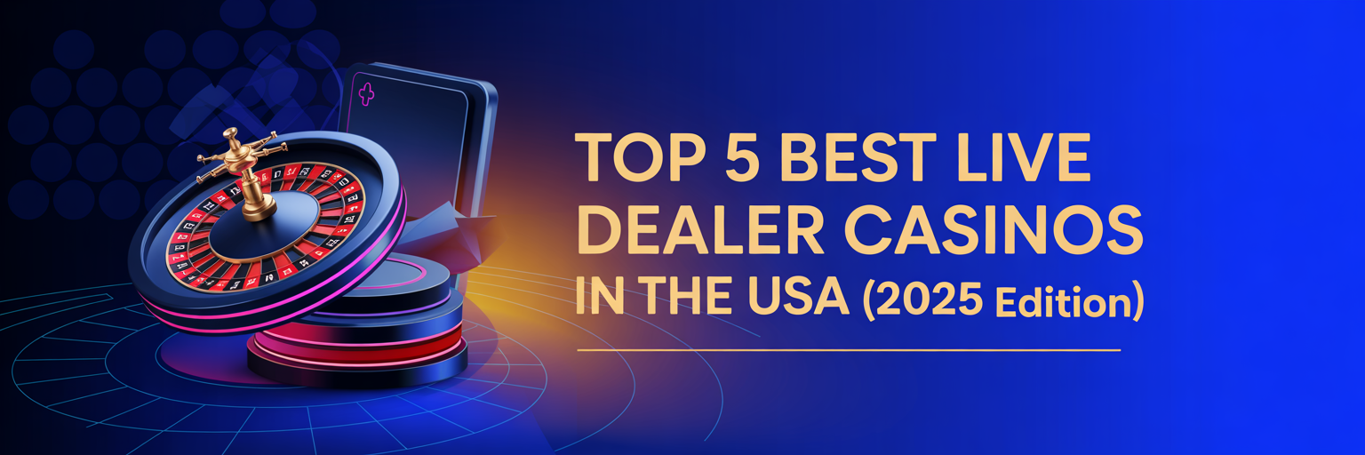 Top 5 Best Live Dealer Casinos in the USA (2025 Edition)